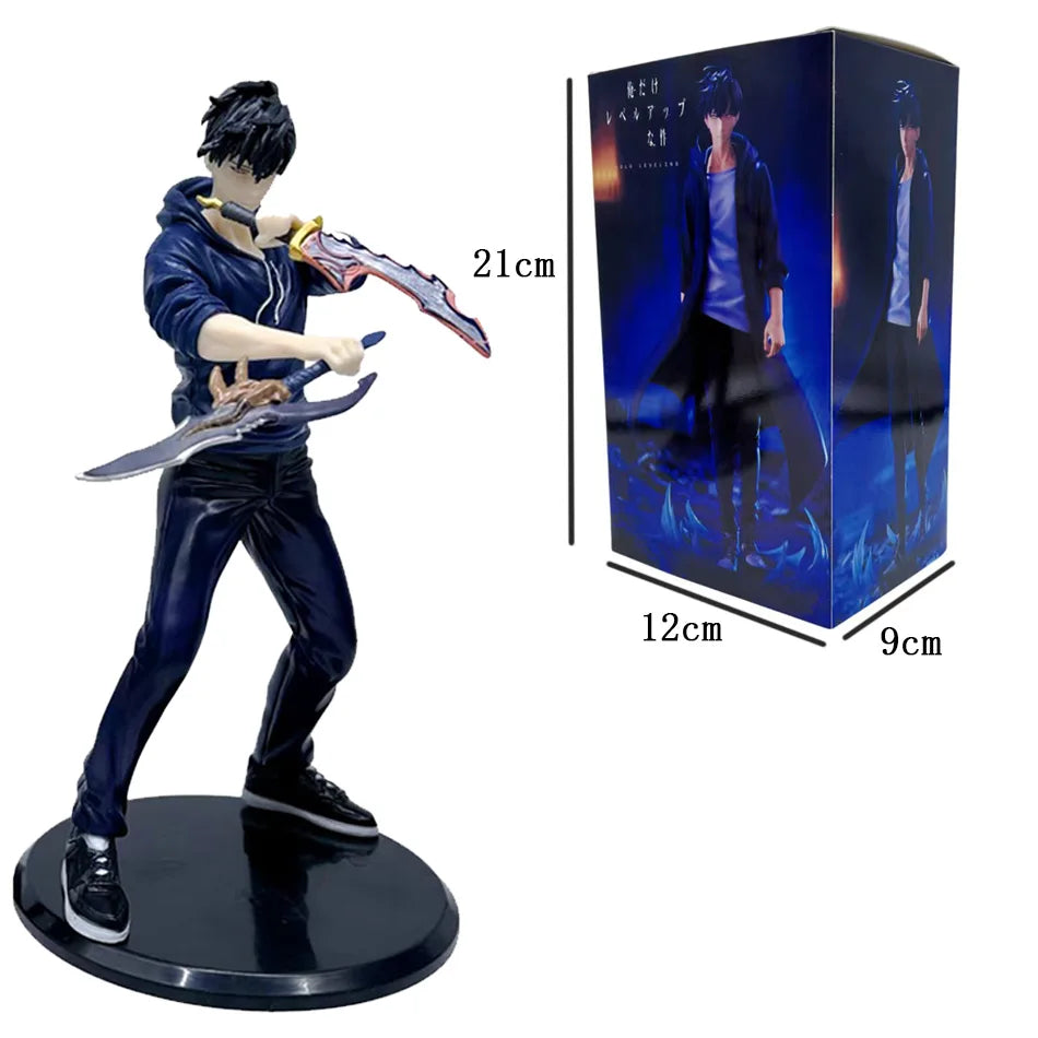 Solo Leveling Sung Jinwoo Anime Figure Ore dake Level Up na Ken Shun Mizushino Action Figure Collectible Model Doll Toys