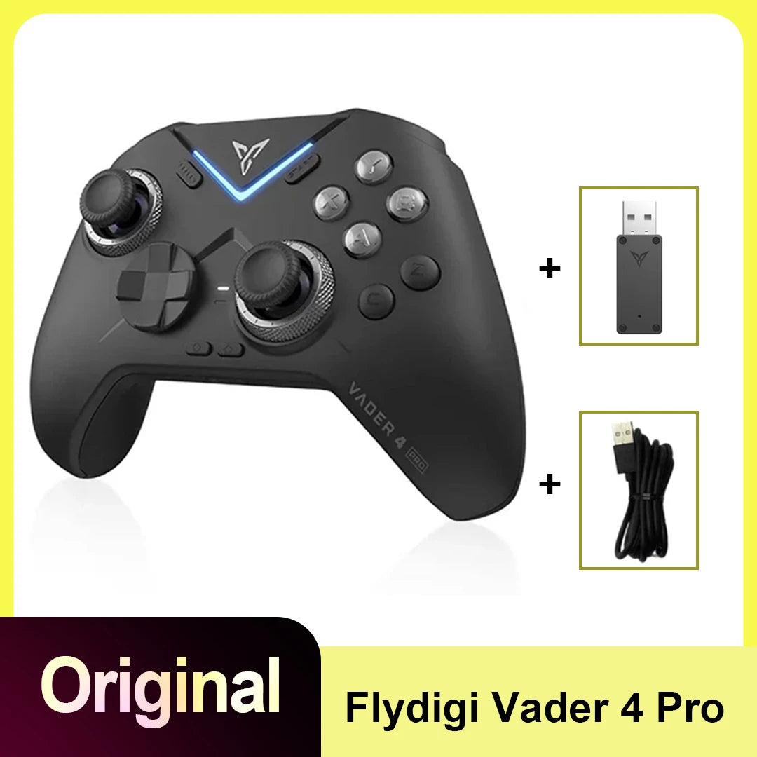 Flydigi Vader 4 Pro Gaming Controller With Hall Rocker Athletic Vibrate Trigger Switch 1000Hz Gamepad For Mobile Switch TV PC