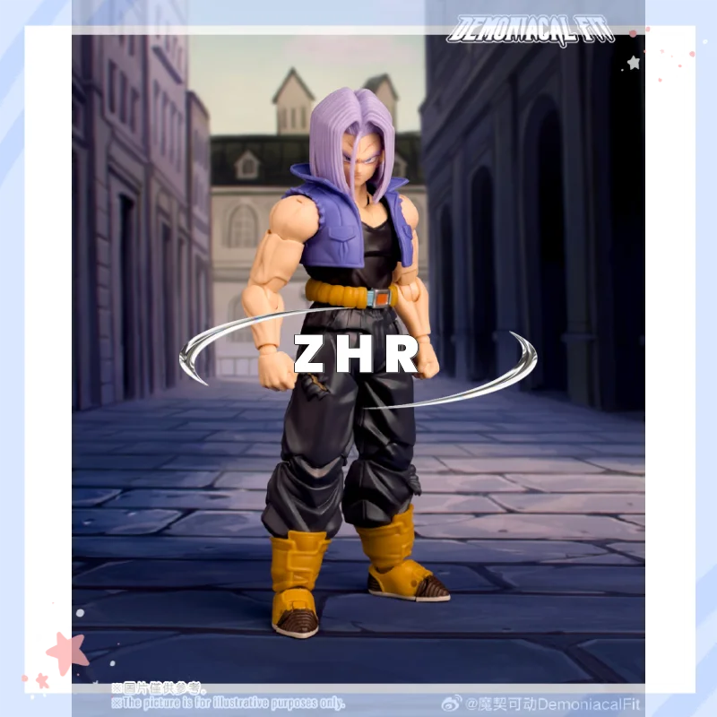 In Stock Dragon Ball Demoniacal Fit Trunks Son of Tomorrow Extraordinary master Animation Model Action Figure Toy CollectionGift