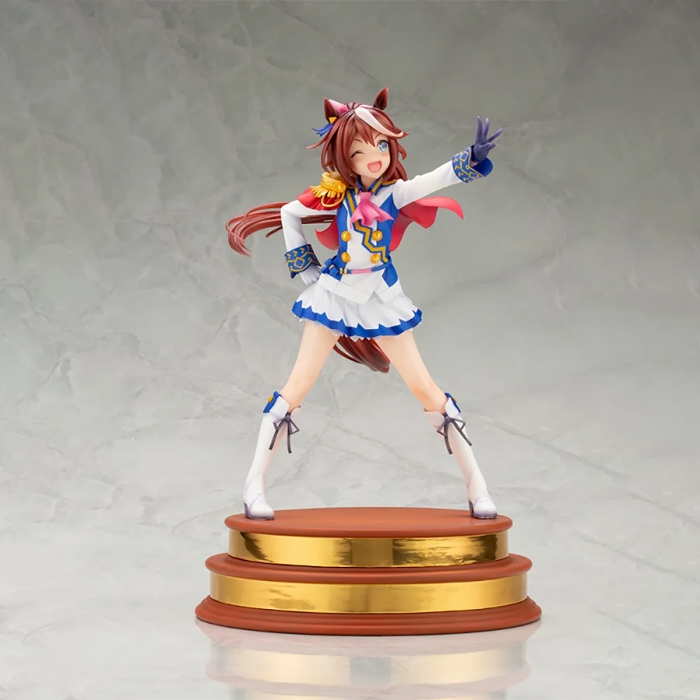 In Stock Original Kotobukiya Prepainted Umamusume: Pretty Derby Dreams Are To Be Carried! Toukai Teiou Garage Kit Anime Figure