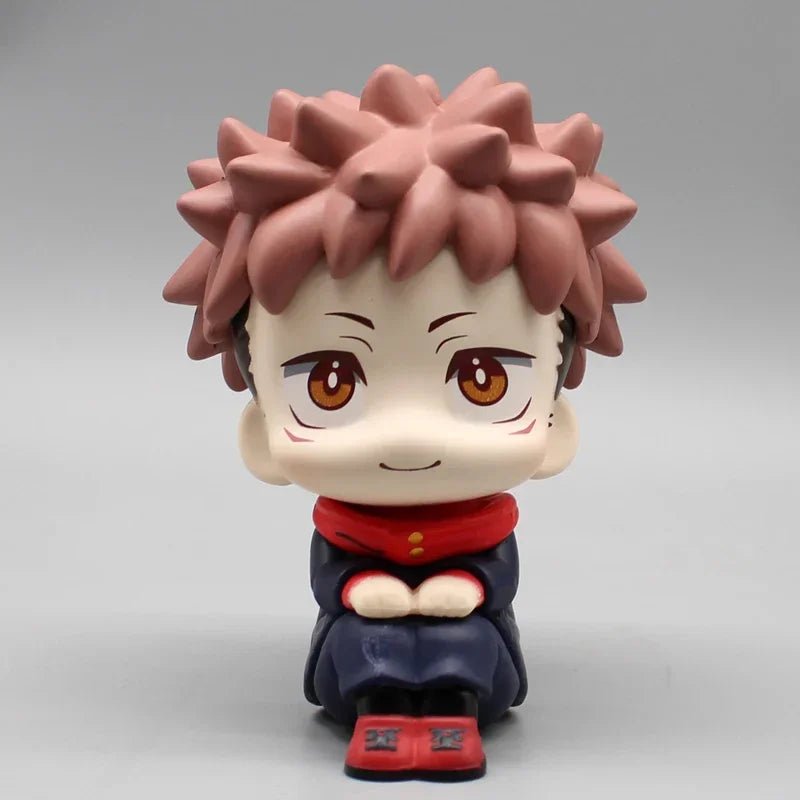 Anime Nanami Kento Ryomen Sukuna Itadori Yuji Action Figures Q Version Jujutsu Kaisen Figurine 10cm PVC Collection Model Toys