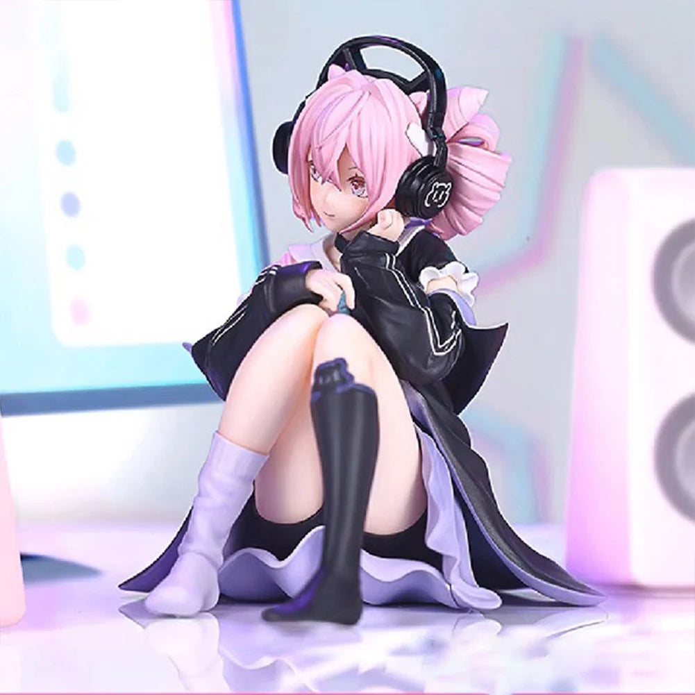 Anime Eureka Figur Süßes Mädchen Eureka Actionfiguren PVC-Sammlungsmodell Eureka Figur Desktop-Ornamente Eureka Look Up Figur