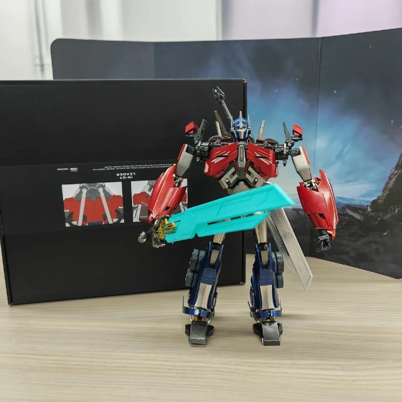 In Stock Transformation Toys IRON Warrior IW-07 IW07 OP Commander 2.0 Version Leader 29CM Alloy Action Figures Collection Gifts