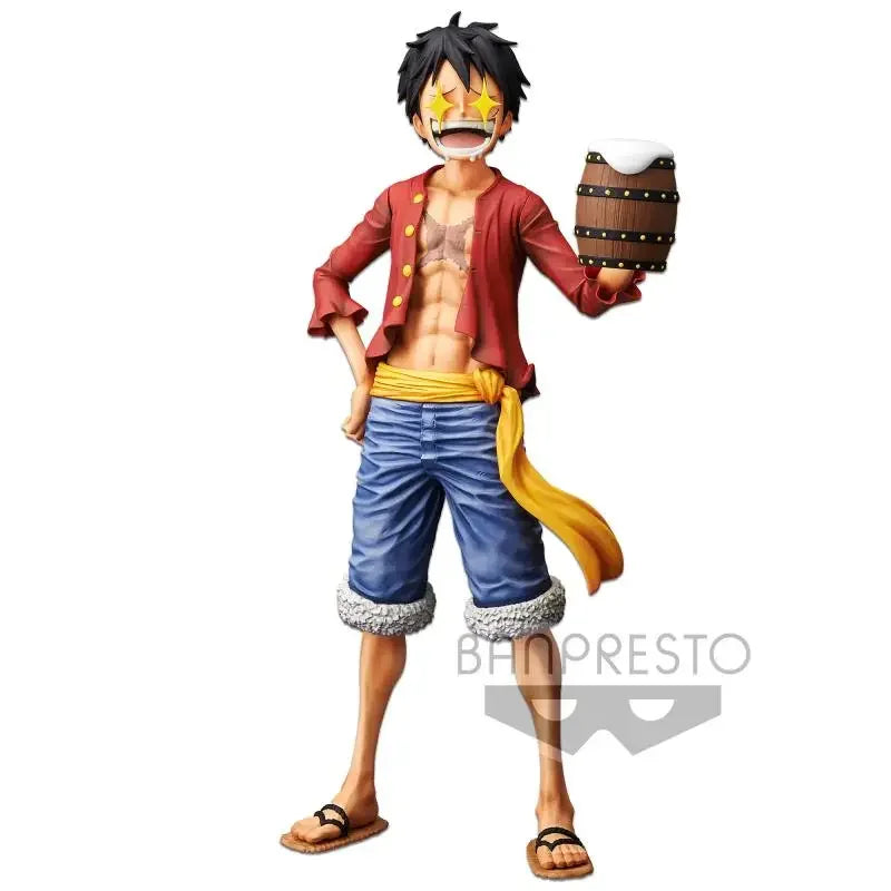 In Stock Original Bandai Grandista Nero One Piece Monkey.d.luffy Figure Anime Genuine Collectible Boxed Model Dolls Toy Ornament