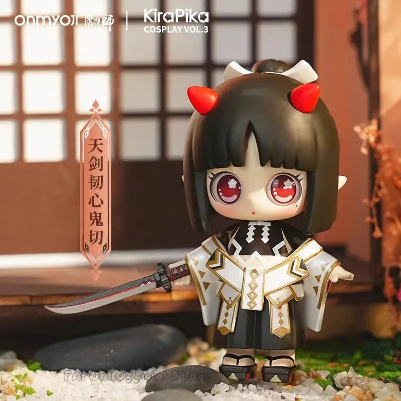 Onmyoji Kira Cosplay Series Vol.3 Blind Box Toys Kawaii Anime Action Figure Caixa Caja Surprise Mystery Box Dolls Girls Gift