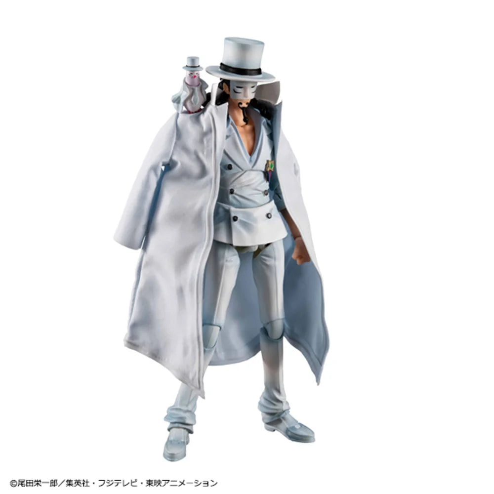 100% Original MegaHouse Variable Action Heroes One Piece Rob Lucci Hattori Ver. 1.5 Anime Figure Action Figure Collection Series