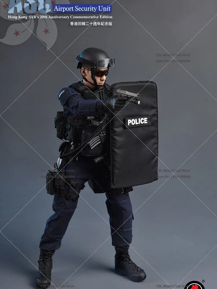 SS103 SoldierStory 1/6 Scale 12inch Action Figure Male Hong Kong Airport Special Police Force Soldier 20th Anniversary Full Set