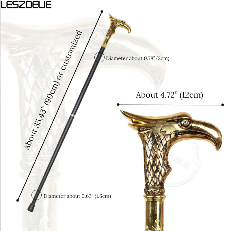Adlerkopf Luxus Dekorative Spazierstöcke Für Männer Mode Elegante Spazierstöcke Stock Party Vintage Hand Spazierstock