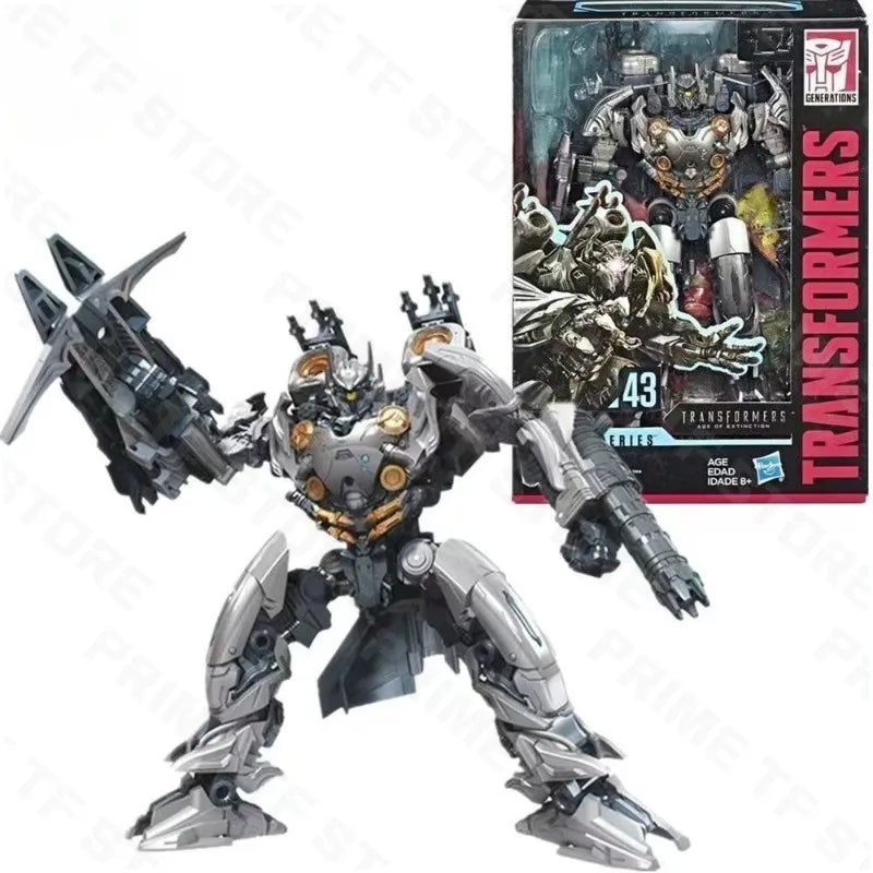 Original Hasbro Transformers Toy SS Studio Series SS43 SS-43 KSI BOSS Voyager V-Class Anime Figure Toys Ornaments Collection