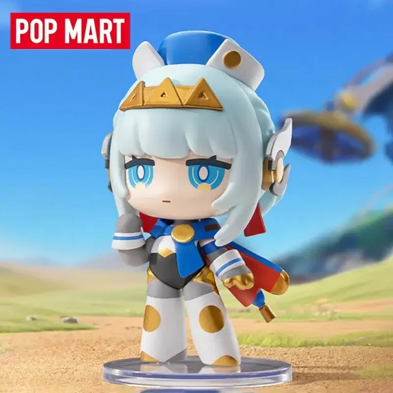 POPMART Genshin Impact New Year Gathering Q Version Mystery Blind Box Collectible Figurines Home Decor Guess Toy Ornament