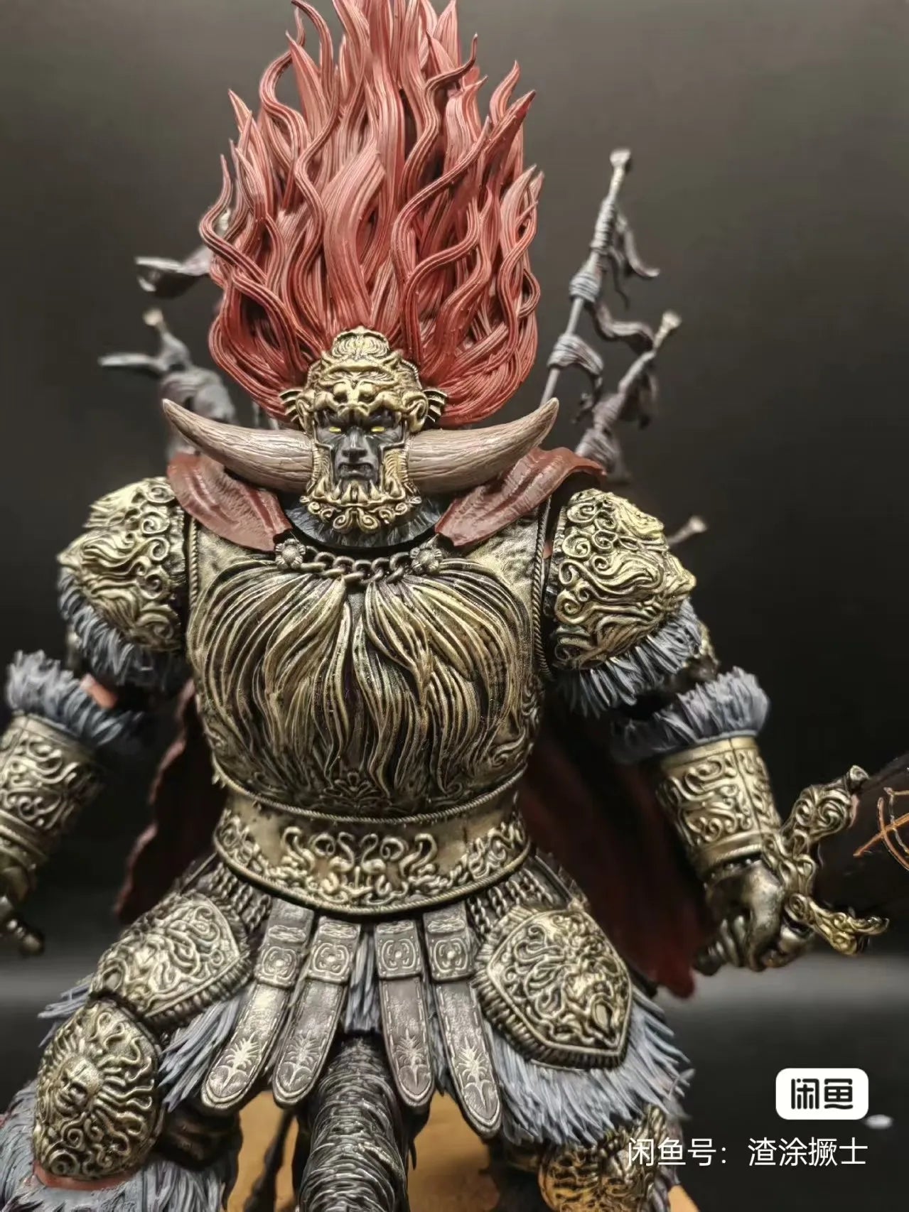 General Starscourge Radahn 3D - Printed Resin - Painted Finished Collectible Model Toy