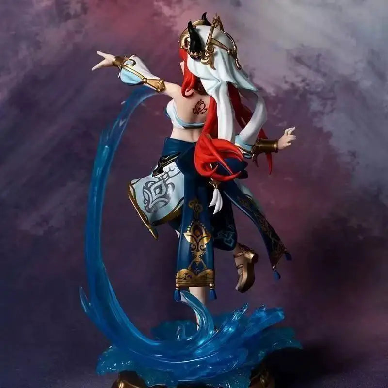 Genshin Impact Nilou Floral Dancer Action Figure PVC Model Statue Elegant Pose Game Collectible Desktop Decoration Toy Boys Gift