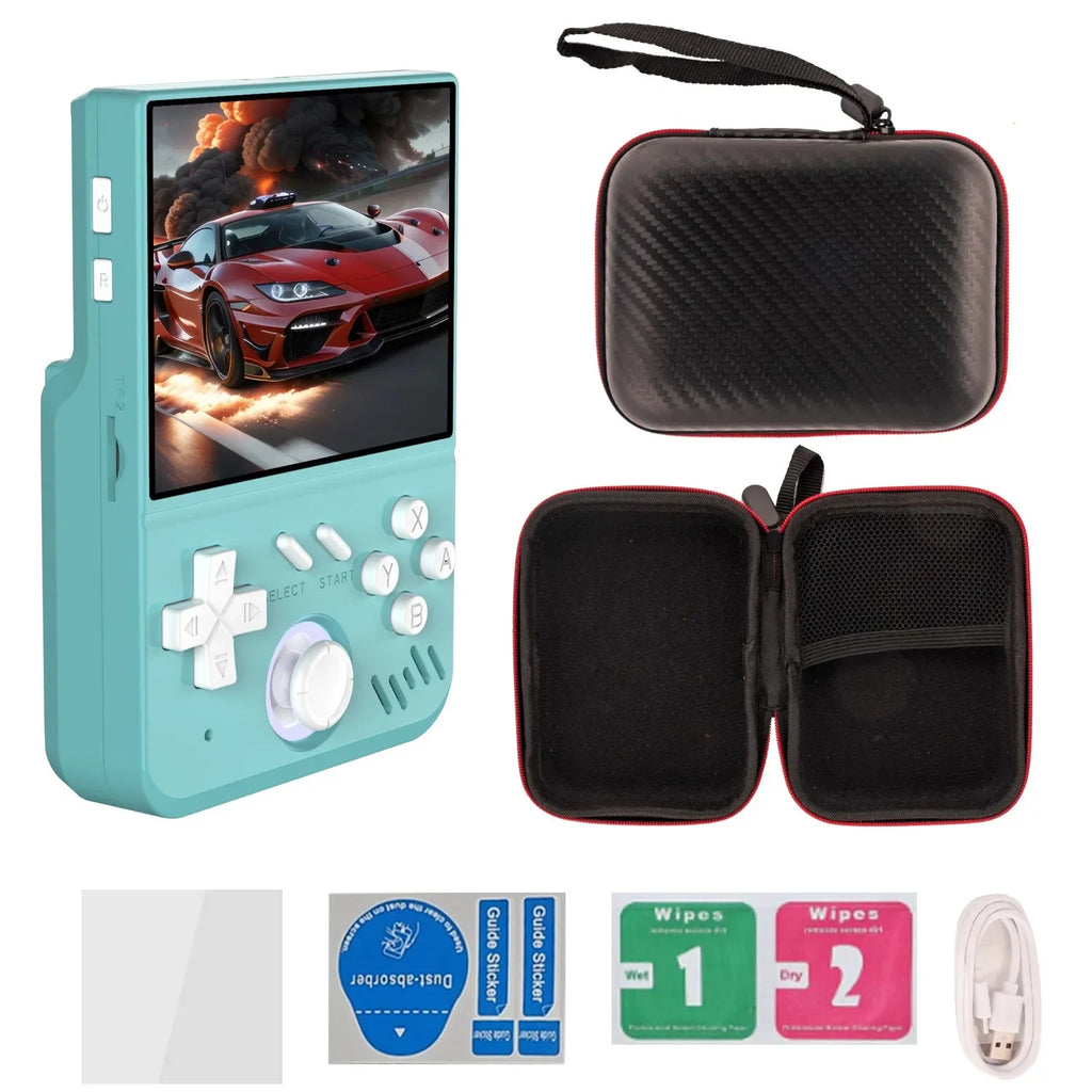 Retro Handheld 3.5-inch IPS Screen Video128GB Game Console Linux System