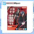 Bandai Оригинален комплект за модели на Наруто Аниме Фигурки SHF Учиха Итачи НарутоP99 Екшън Фигурка Колекция Модел за Детски Играчки Подаръци