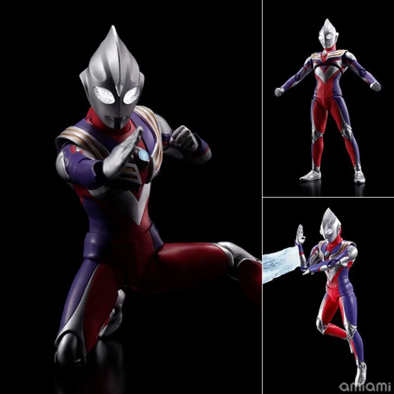 BANDAI SHF (Shinkocchou Seihou) Ultraman Tiga Multi Type PVC Action Figure Anime Figure Model Toys Figure Collection Doll Gift