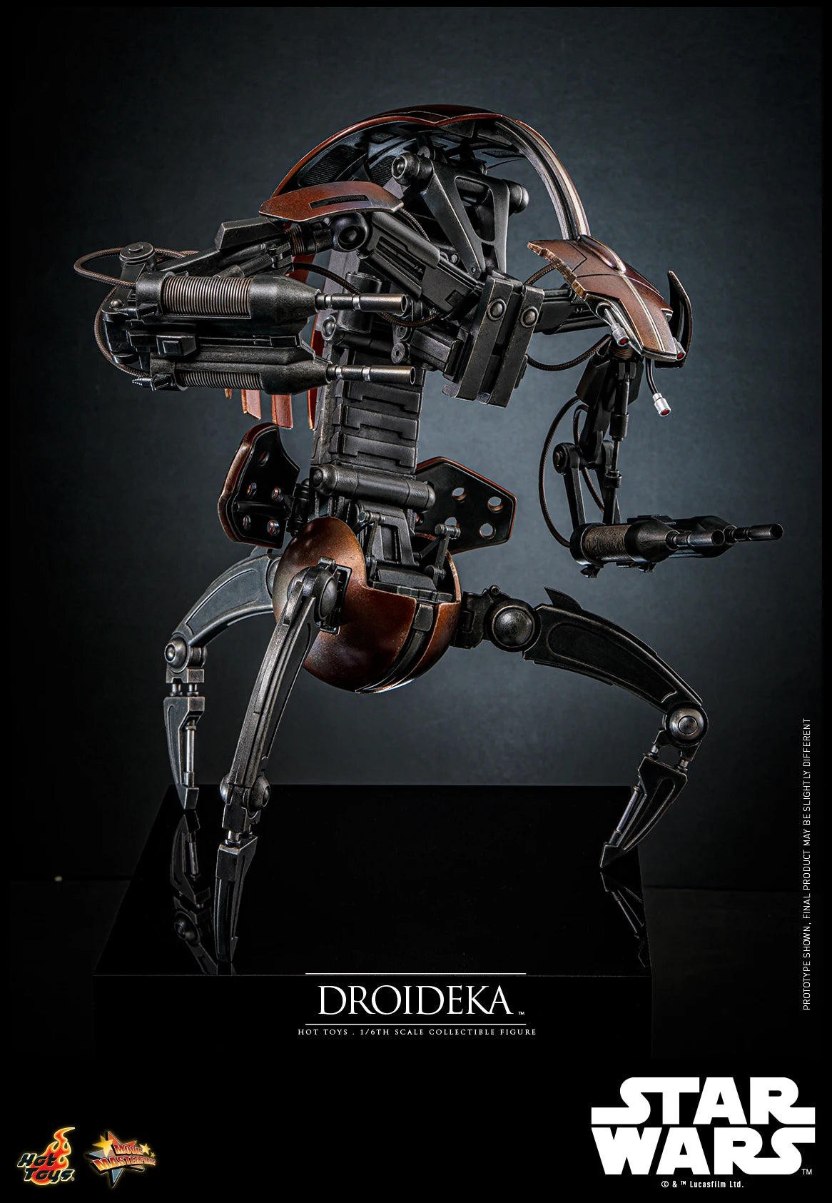 In Stock HotToys MMS755 Star Wars Droideka 1/6 Soldier Doll Anime Action Figure Toy Gift Model Collection Hobbies