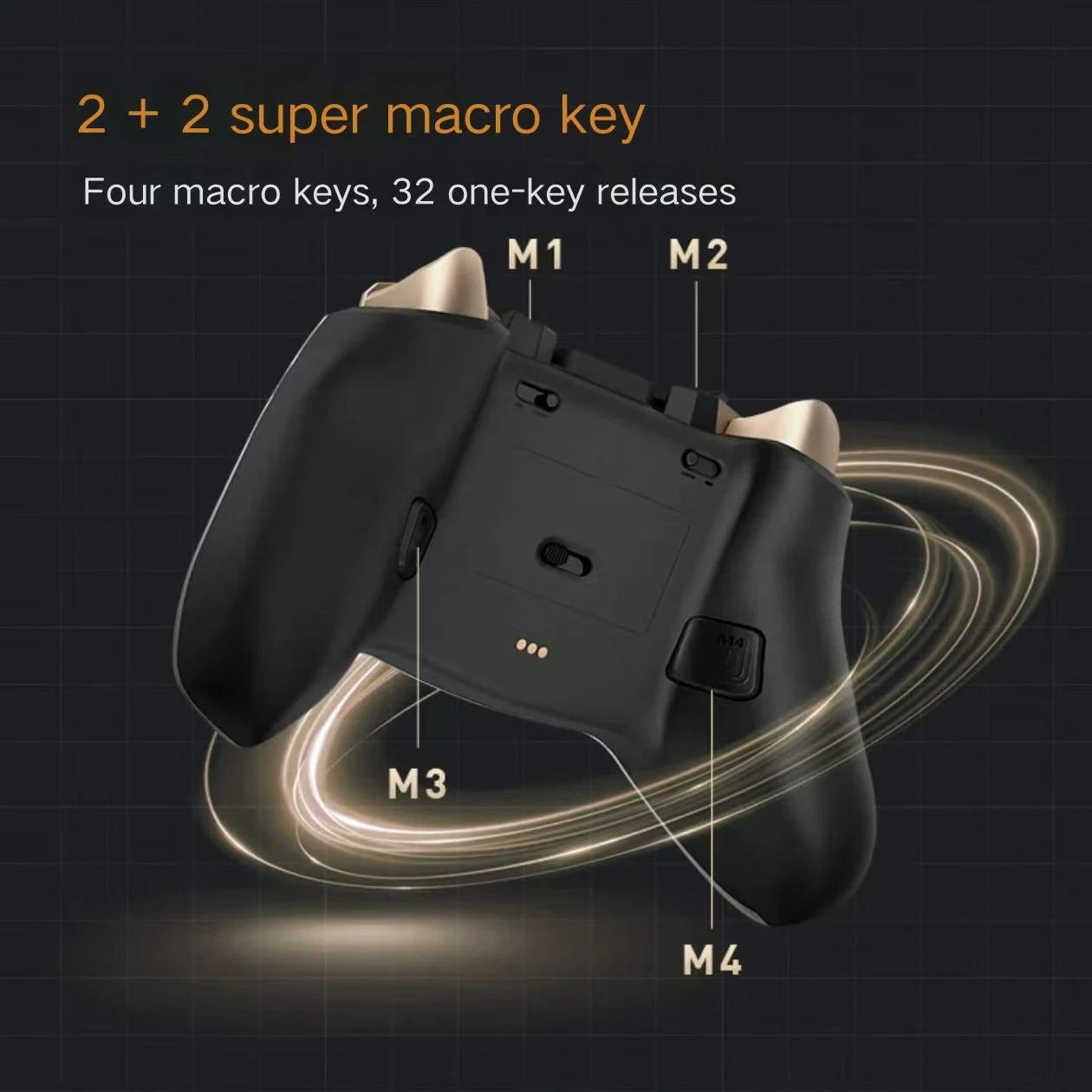 Machenike Gamepads G5 Pro V2 Controller Three-Mode Game Collection Edition Hot Swap Hall Rocker Bluetooth Trigger Vibration Gift