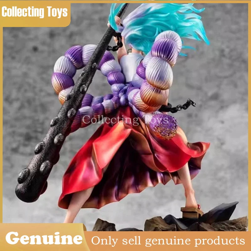 Genuine Original Bandai Megahouse One Piece Yamato Pvc Action Figure Doll Collection Model Toys For Girl Gift Collectible Statue