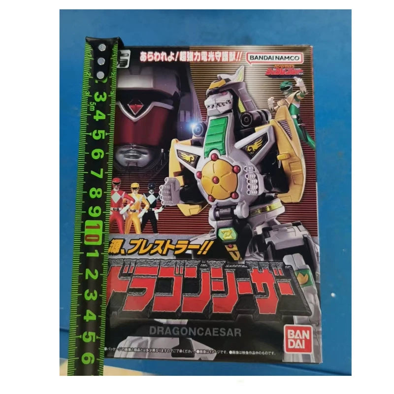 In Stock Original Genuine BANDAI SMP Mighty Morphin Power Rangers Megazord Dragonzord Titanus Ver. PVC Anime Action Figures  Toy
