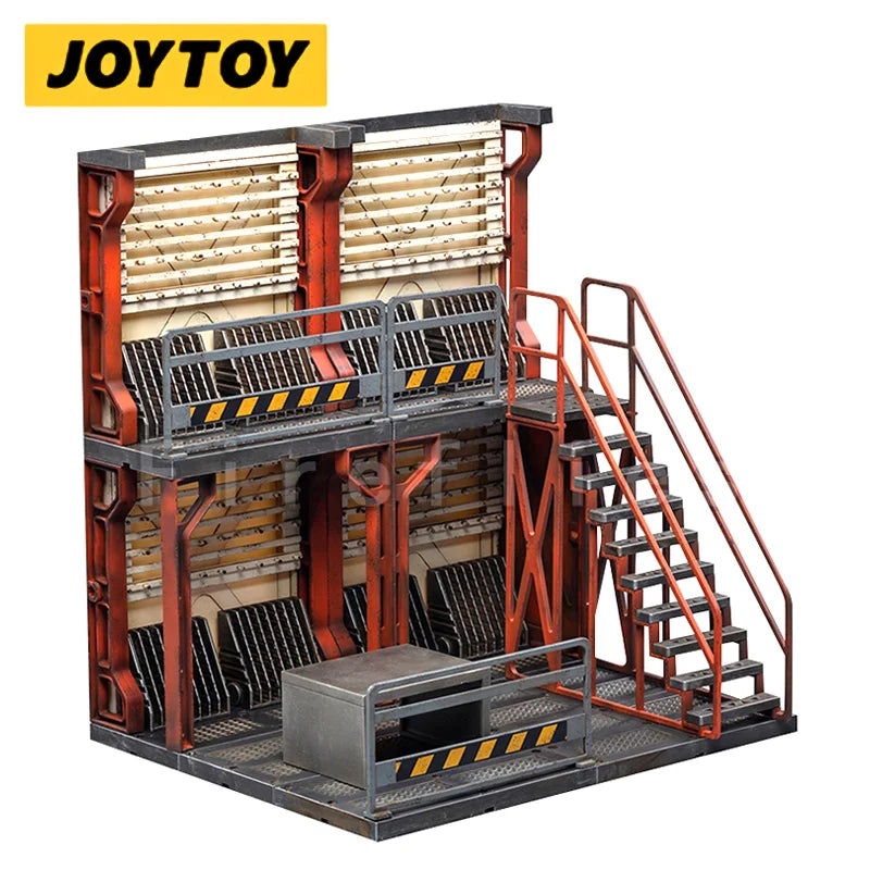 1/18 JOYTOY Diorama Mecha Depot Wea pon Area Anime Model Toy
