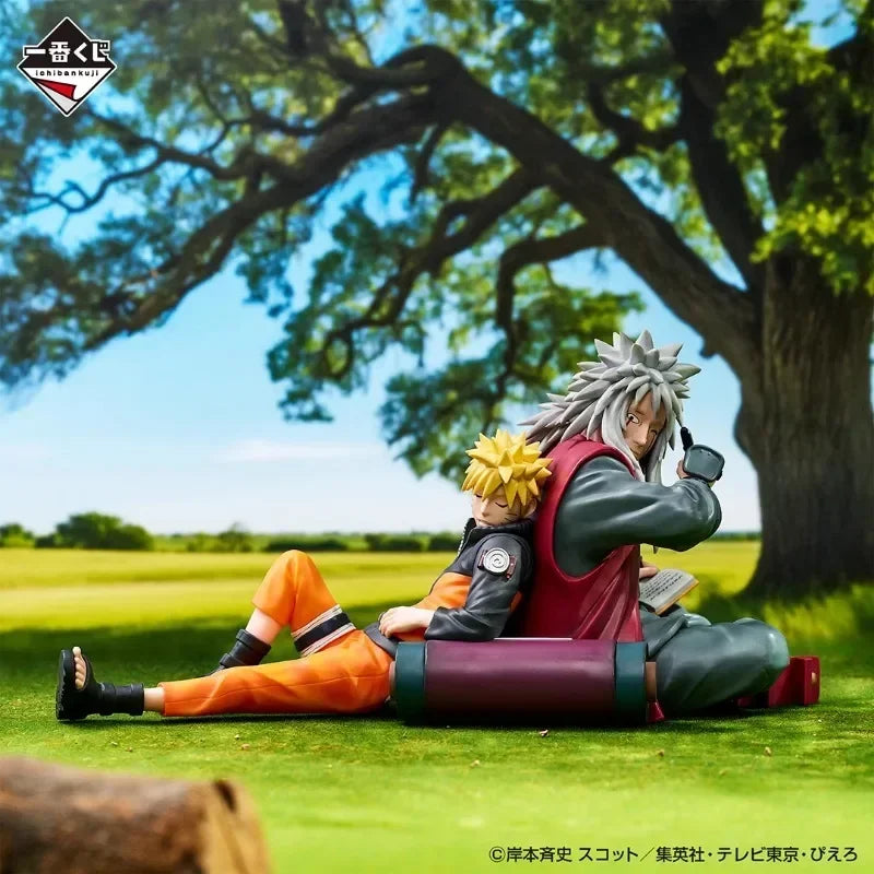 Original BANDAI Ichiban Kuji NARUTO Shippuden Legendary Sannin Jiraiya Orochimaru Tsunade Naruto Uzumaki Action Figure