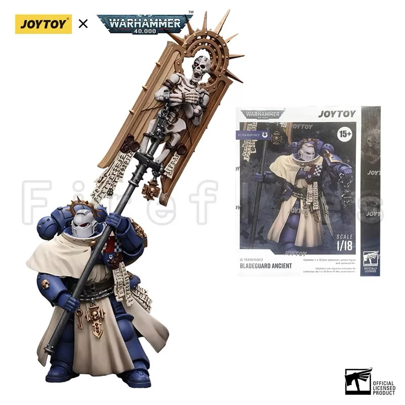 1/18 JOYTOY Action Figure 40K Ultra marines Bladeguard Ancient Anime Collection Model Toy