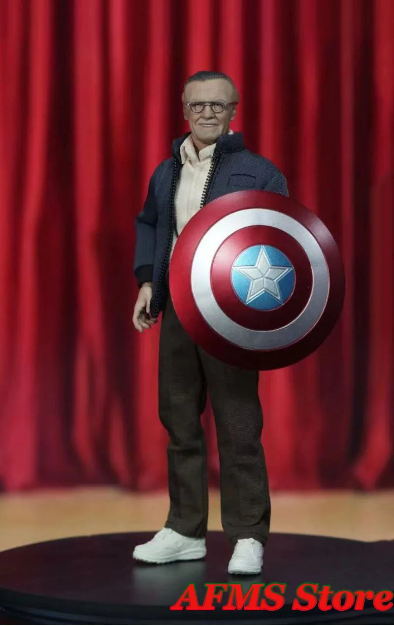 Manipple Studio 1/12 Scale Collectible Figure Captain Grandpa Doll With Weapon Full Set 6Inch Men Soldier Action Figure Body Dol