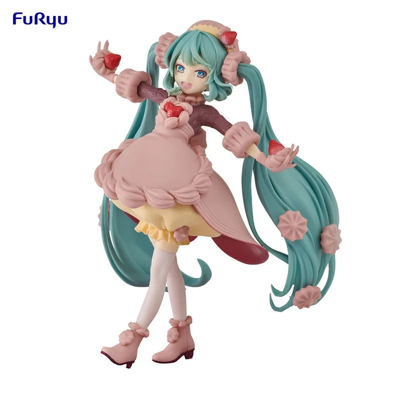 В наличност FuRyu SEGA TAiTO Hatsune Miku PVC серия Hatsune Miku кукла 14-18CM аниме екшън фигурки модел колекция играчка