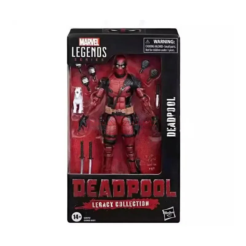 6-Inch Action Figure In Stock Marvel Legends Figure X-Men Wolverine Deadpool Statue Tabletop Display Adult Gift Kids Pvc Toys