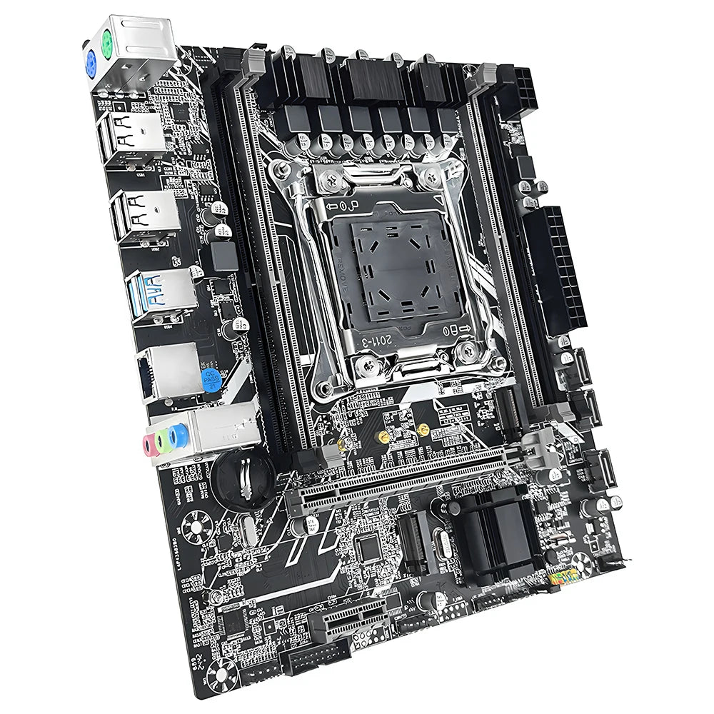 SOYO X99 D4 Motherboard Set mit Xeon LGA2011-3 CPU E5-2640 V4 16GB 2133MHz DDR4 RAM Speicher Für Gaming PC Computer komponenten