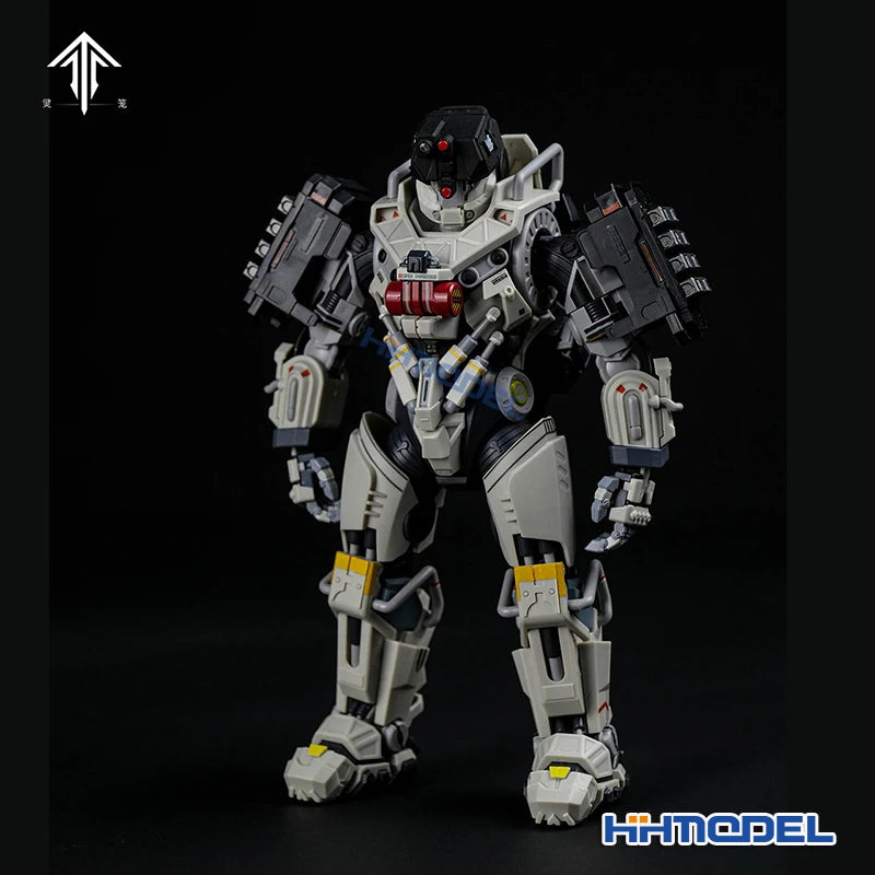 INCARNATION 1/9 Heavy Frame Mecha Model Kit Pre Painted No Glue Assembly Action Figure With Water Decals Anime Ornament Boy Gift