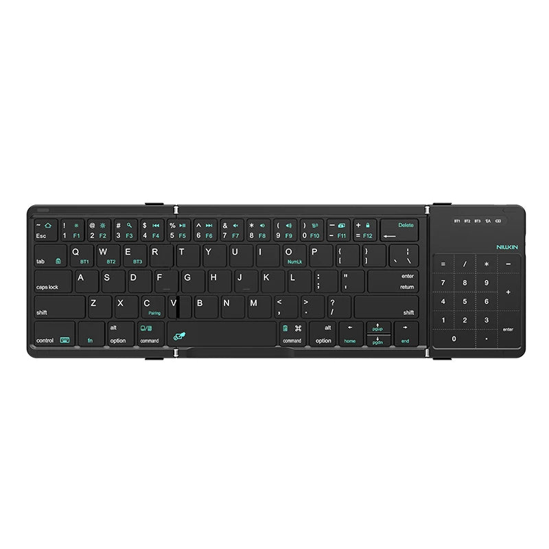 NILLKIN Folding Bluetooth Keyboard With Touchpad For Smartphone Windows IOS Android PC Office Mini Portable Wireless Keyboard