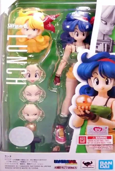 Genuine Bandai Soul Limited SHF Dragon Ball Z Launch Ranqi Action Figure Toy Figurine Gift Collectible in Stock