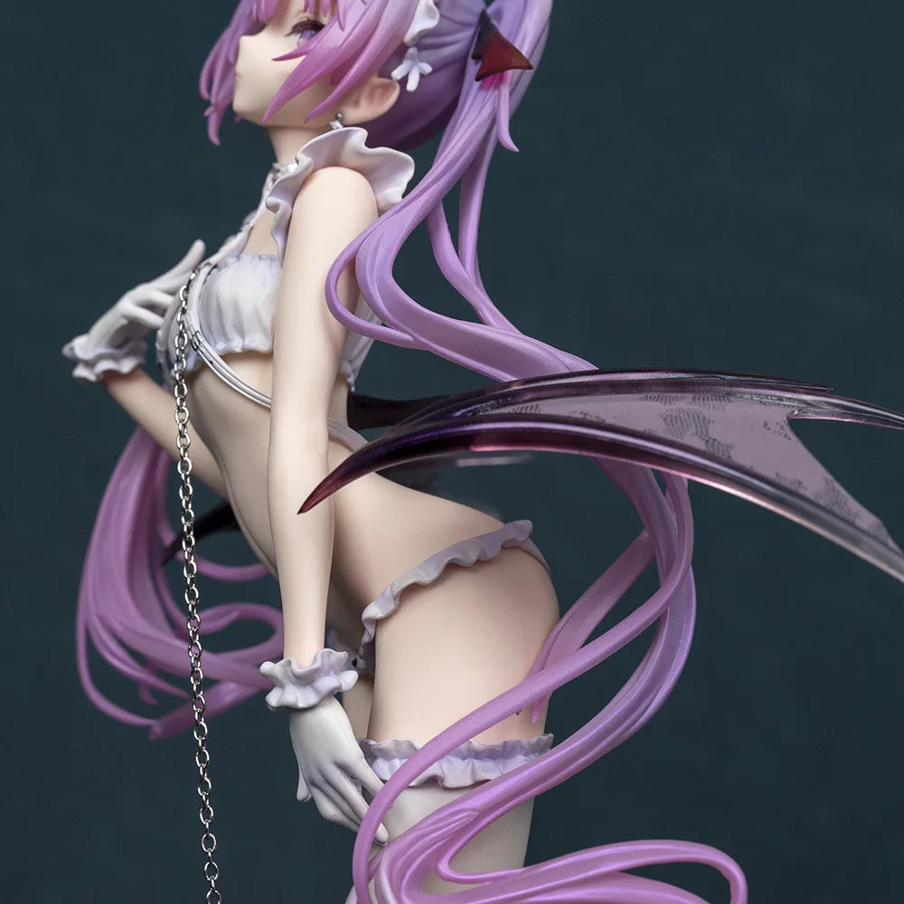 18cm Pink Charm Figure EVE Elle BODY HARNESS Anime Girl PVC Action Figure Native Skytube Statue Adult Collection Model Doll Gift