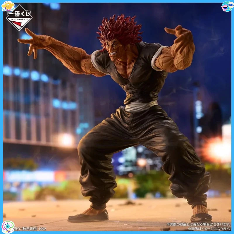 In Stock Original Bandai Spirits Ichiban Kuji  Grappler Baki - Hanma Yujiro Hanma Baki Action Figure Toy