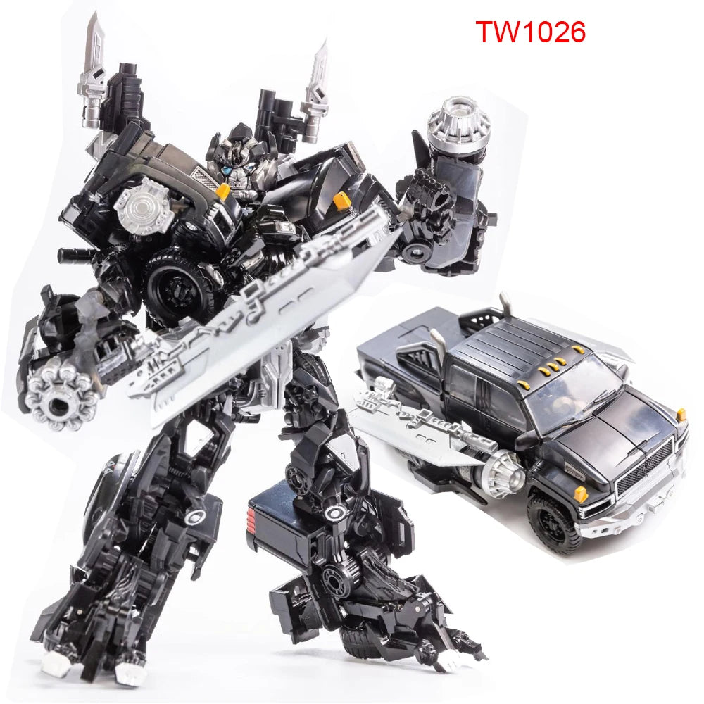 Baiwei Shockwave TW1028 Transformation Toys Sentinel Prime TW1024 Model Ironhide TW1026 Robot Bumblebe TW1025 Figure TW1030