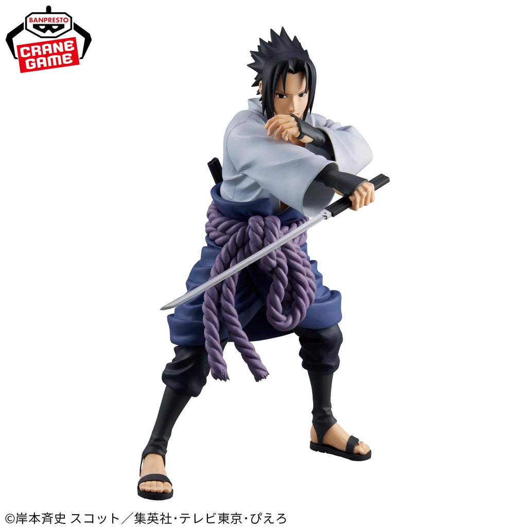 Banpresto BANDAI  Naruto Uchiha Sasuke Toy Genuine Figure Model Anime Boxed