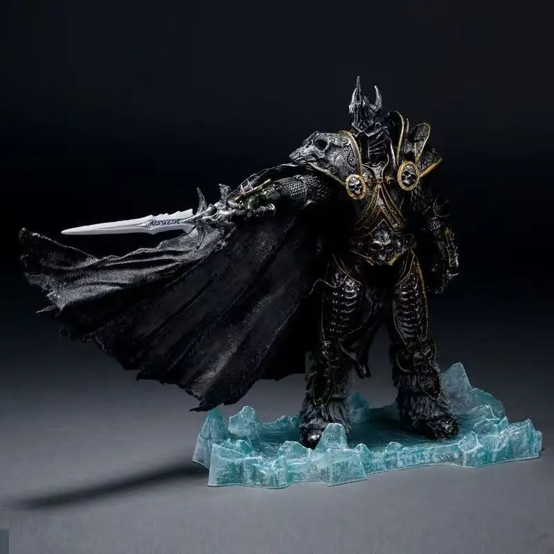 WOW-Charakter FALL OF THE LICH KING ARTHAS ACTIONFIGUR World of Warcraft Spielperipheriegeräte DC Lich King Illidan Anime-Figuren