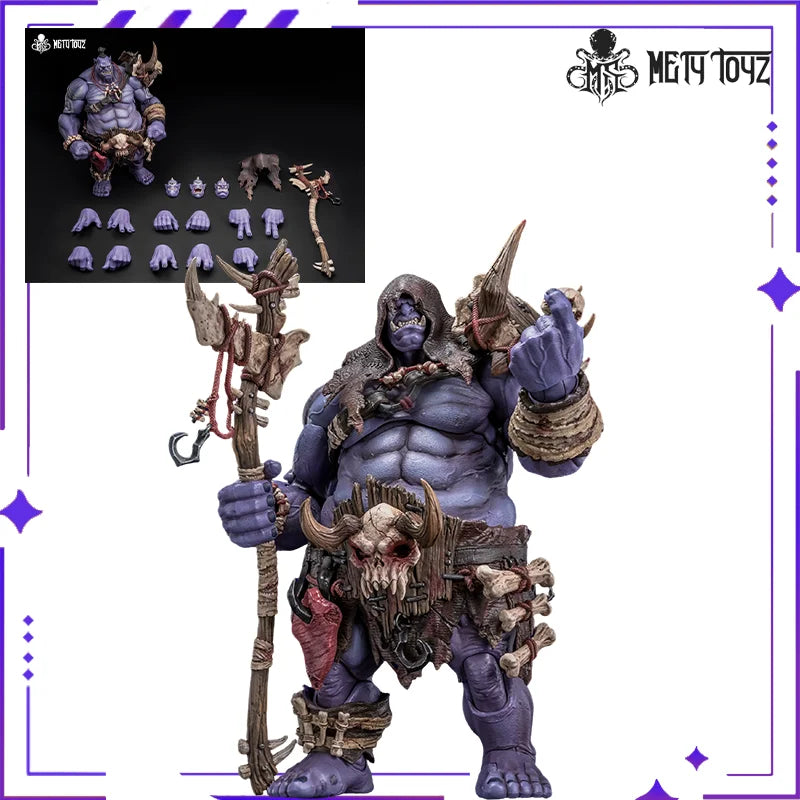 The All-new MetyToys Original Limited Edition Skull RollerOgrus Ogre Warrior Mobile Orc Model Toy Figurine GiftCollect Ornaments