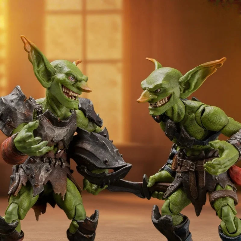 Pre-Sale Metytoyz Goblin Adventure Team Warrior Action Figure Collectible Toy with Movable Joints Trendy World of Warcraft Game