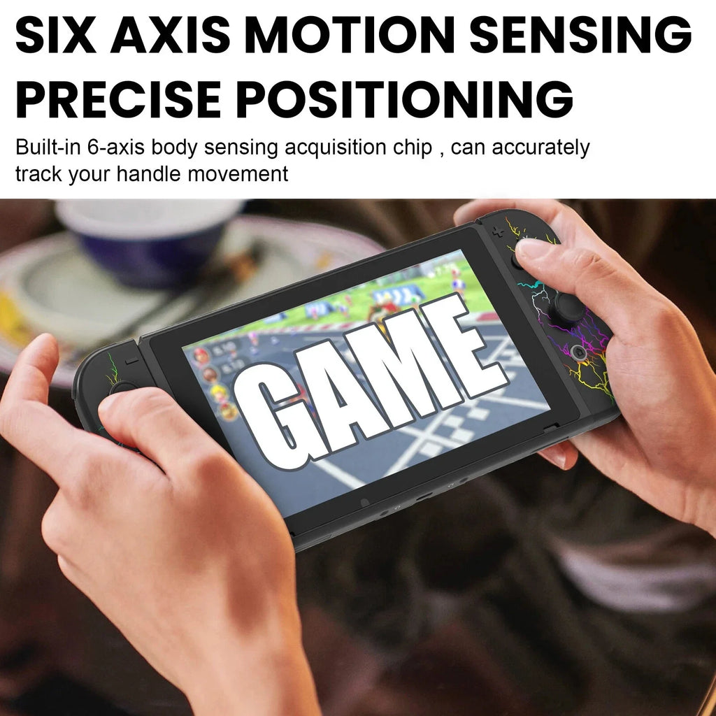Joy Pad Joycons Gamepad for Nintendo Switch Joystick Bluetooth Wireless Game Controller Joystick with Trubo Video Game Consoles