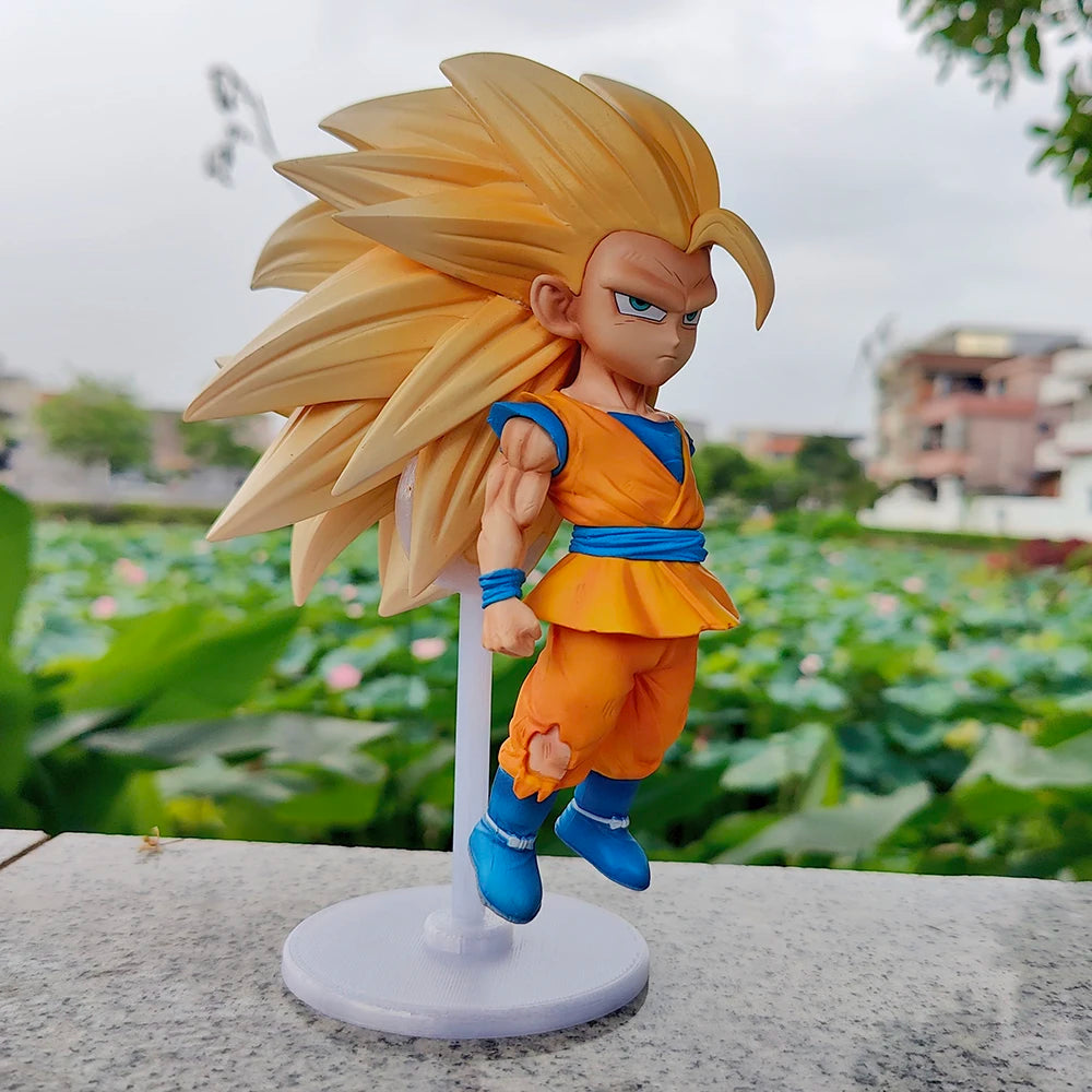 20cm Dragon Ball Gk Daima Super Saiyan 3 Anime Figure SSJ3 Son Goku Action Figurine Pvc Model Gk Statue Collection Toy Gifts