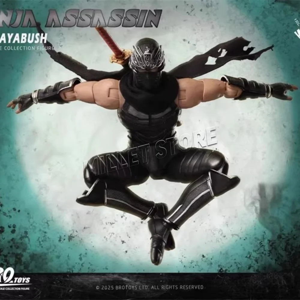 Brand-new Spot 1/12 Ninja Warrior Ninja Assassin Dragon Falcon Falcon Dragon Movable Doll Handicraft