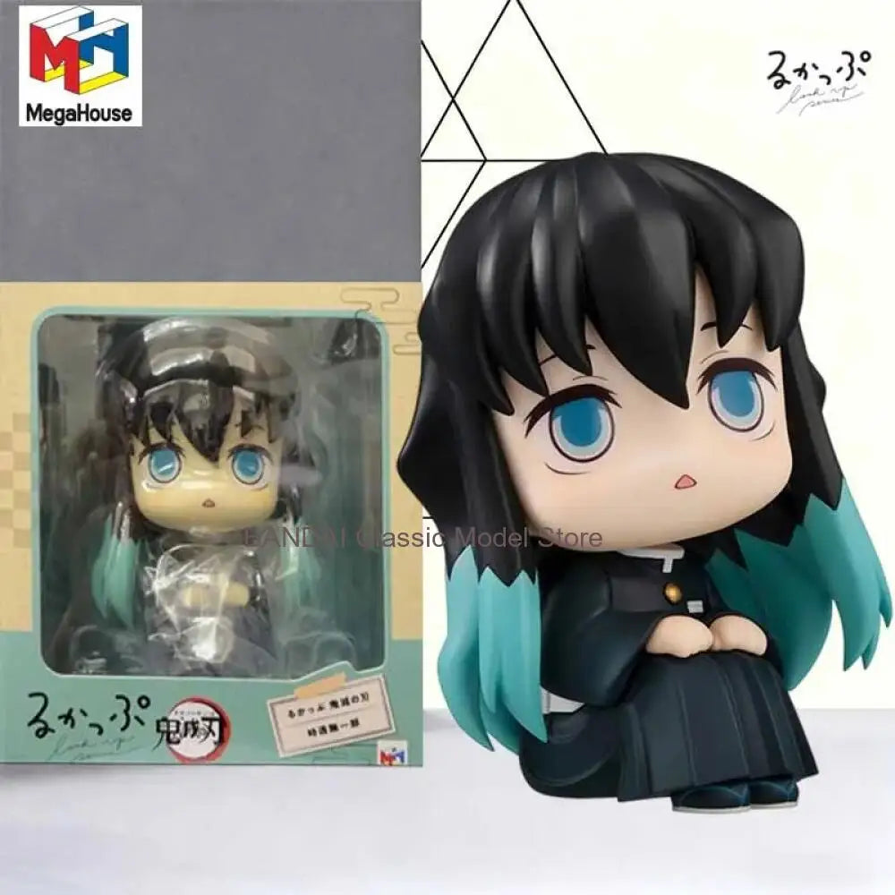 MegaHouse Model Kit Look Up Tokitou Muichirou Iguro Obanai  Anime Character Model Toy for Boys and Girls Foam cotton packaging