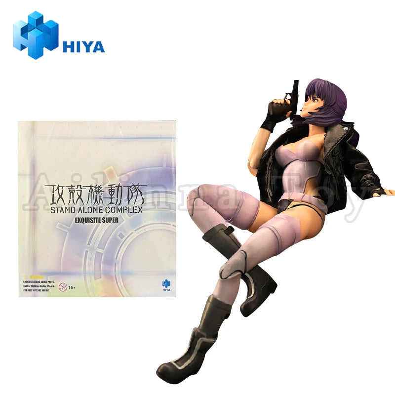 HIYA 1/12 16cm Action Figure Exquisite Super Series GHOST IN THE SHELL Stand Alone Complex Kusanagi Motoko