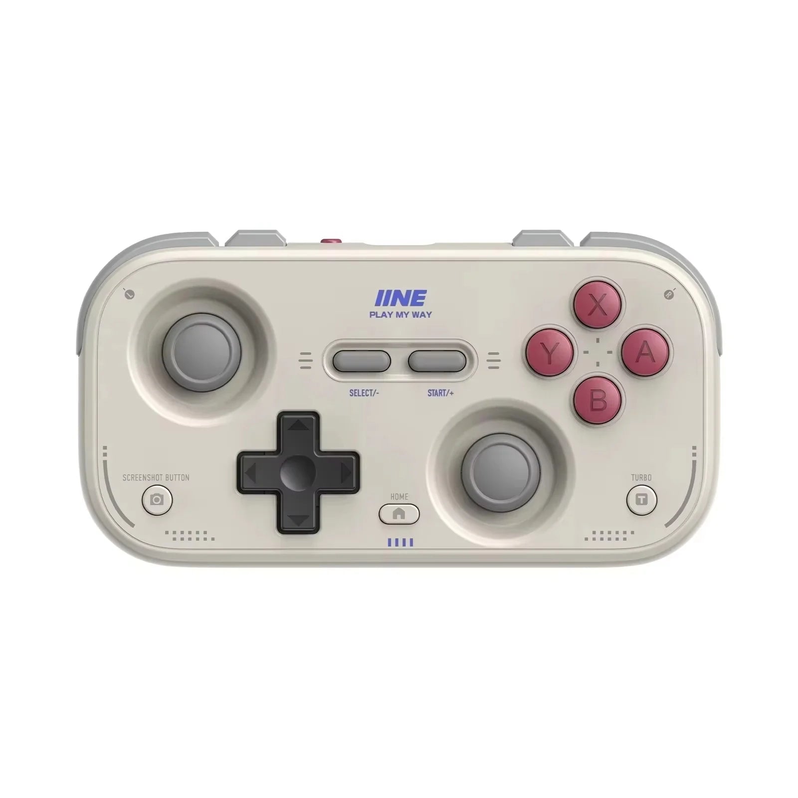  IINE Retro Game Controller Pocket Gamepad With 1000Hz Hall Joystick Portable Mini Streaming Simulator For Switch2/Switch/Lite