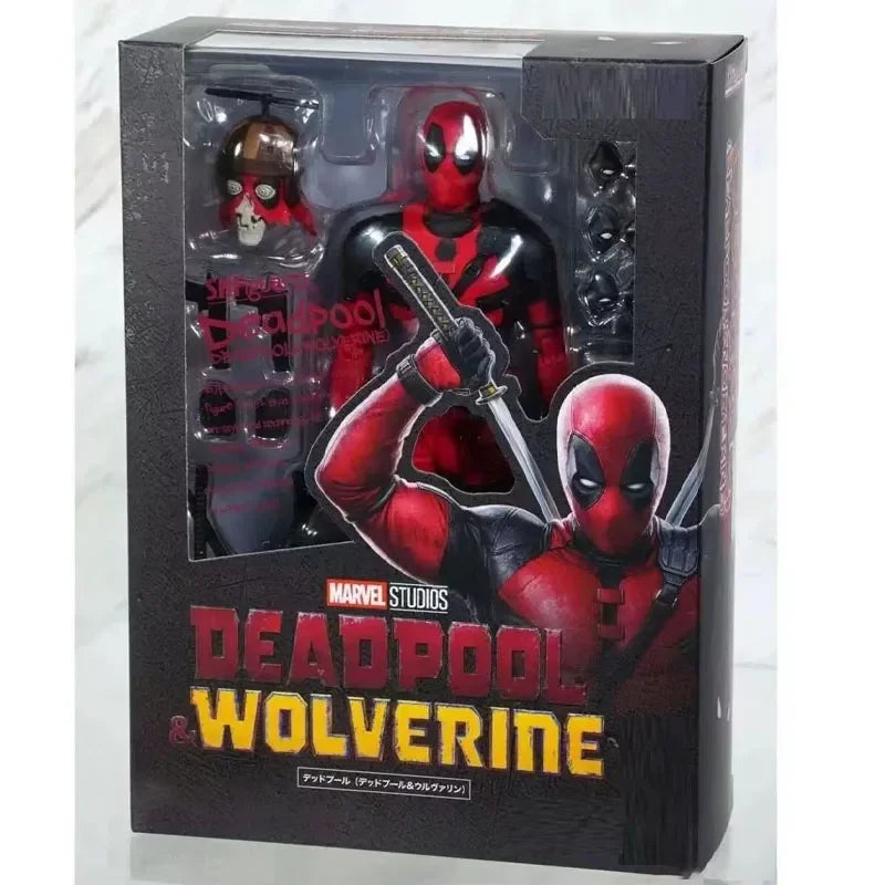 New Marvel Legends Deadpool 3 Action Dolls Hand-Made Founder Model Toys Collectible Ornaments For Boys' Holiday Birthday Gifts