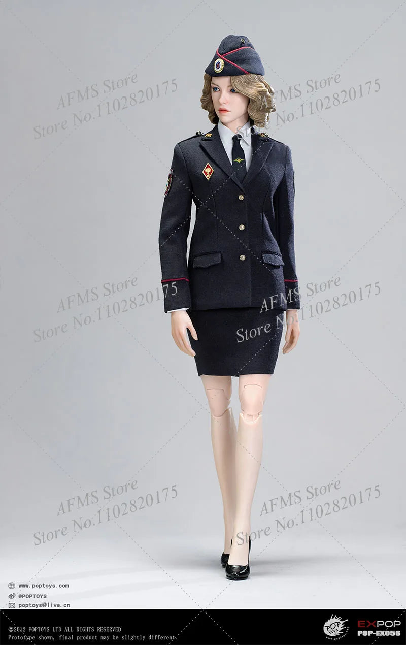 POPTOYS 1/6 EX055 Mounted Police Woman POPTOYS EX056 Policewoman of Ministry of Internal Affairs 12inch Action Figure Soldier