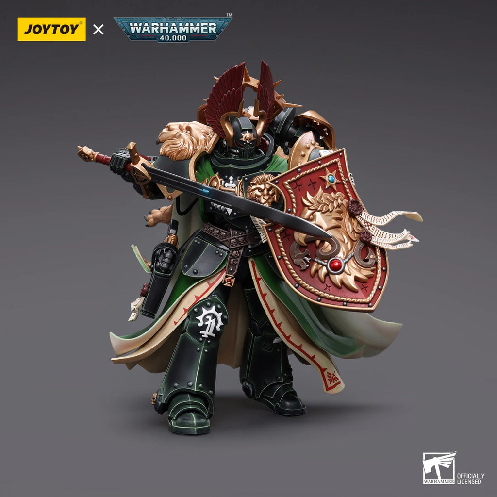 JOYTOY Warhammer 40K 1/18 Scale Dark Angels Primarch Lion El‘Jonson Action Figure Model Dolls Toy for Collection Display