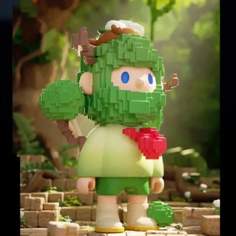 Finding Unicorn FARMER BOB Next Generation Pixel Universe Series Blind Box Toys Kawaii Anime Action Figure Surprise Mystery Box